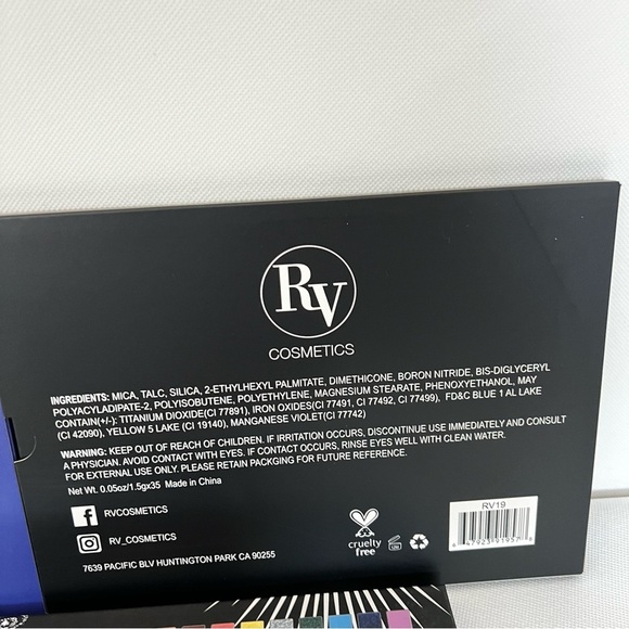 Lot 5 pieces Beauty Creations Aurora RV Cosmetics Palette W7 Okalan Kleancolor - Picture 6 of 13